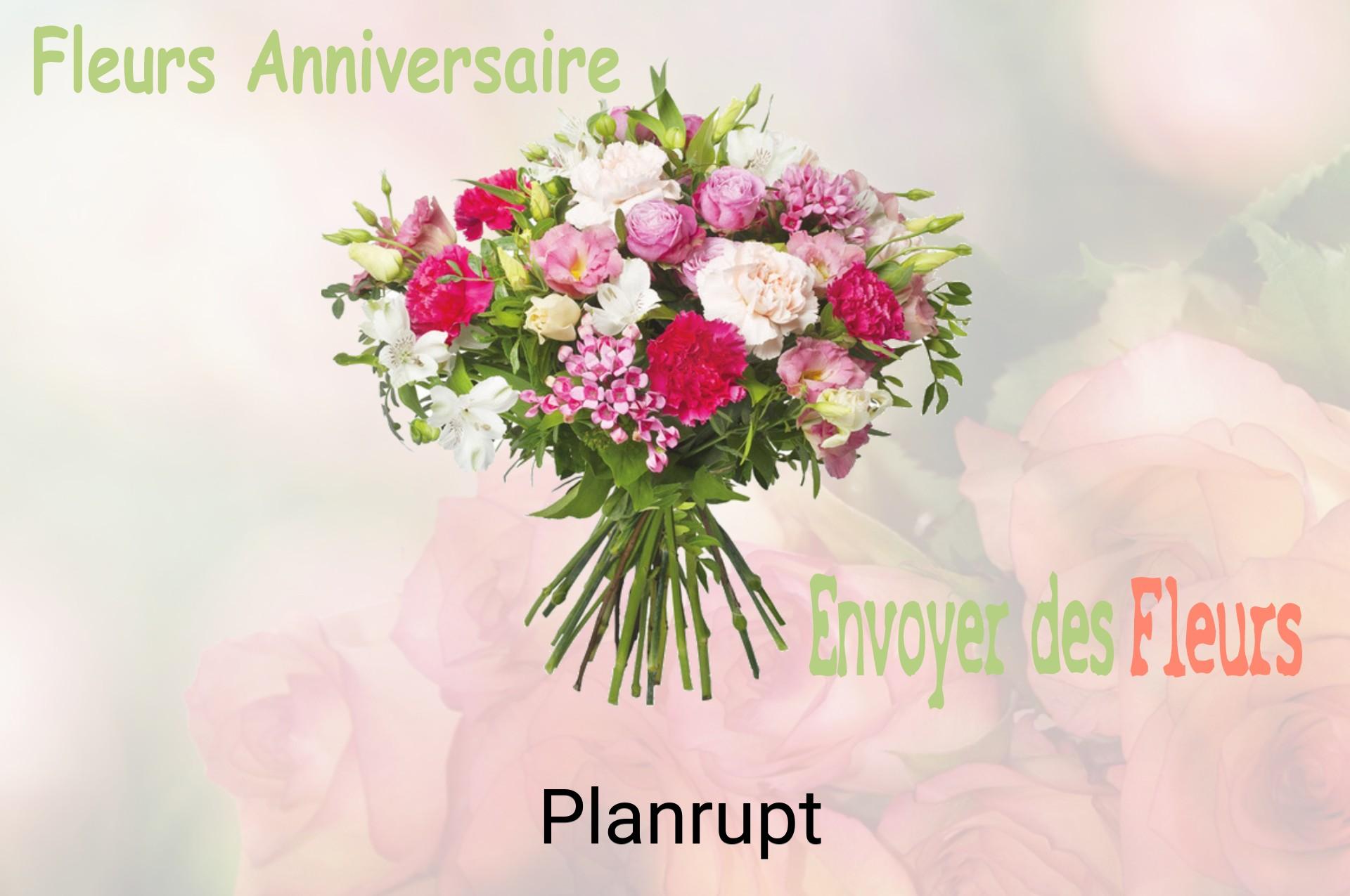 Bouquet de fleurs d’anniversaire livré à Planrupt